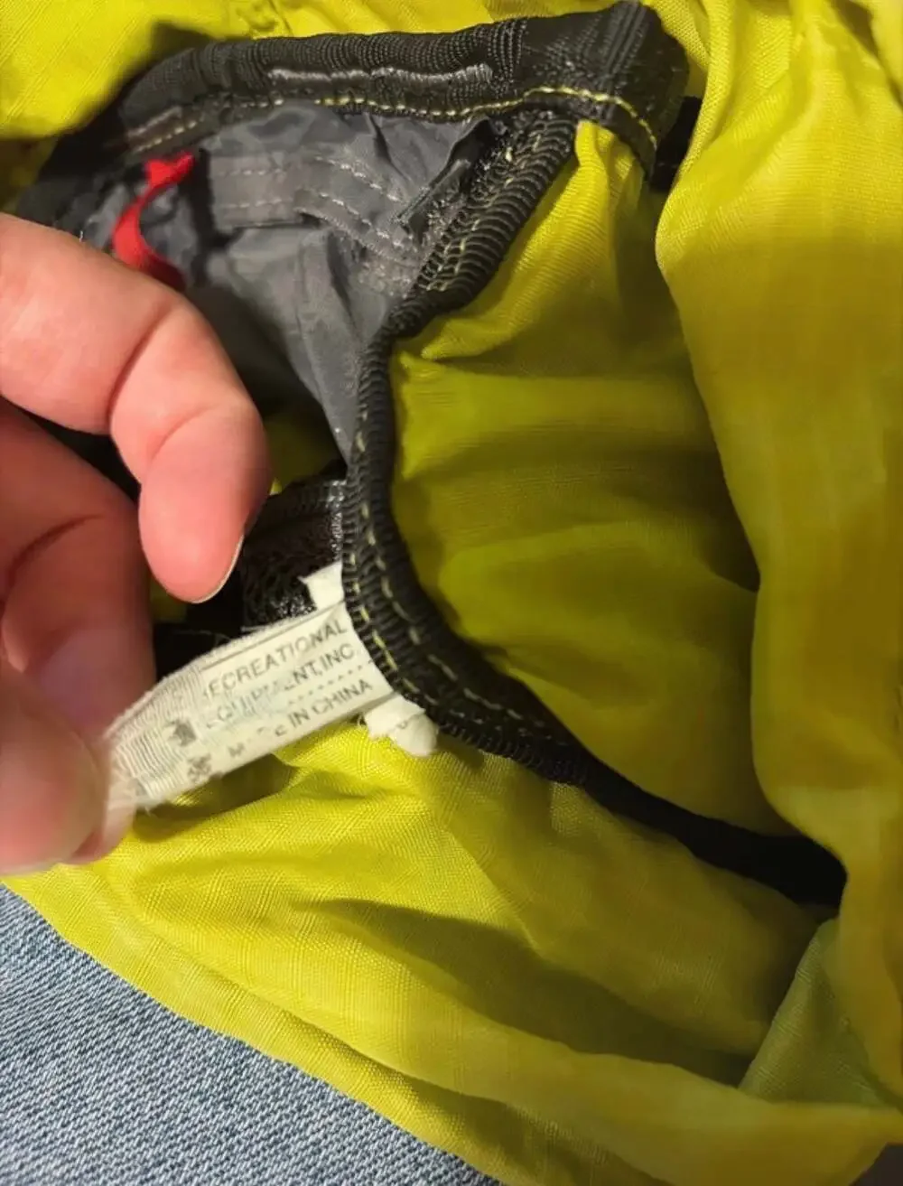 REI Co-op Flash Pack Yellow Ultralight Daypack